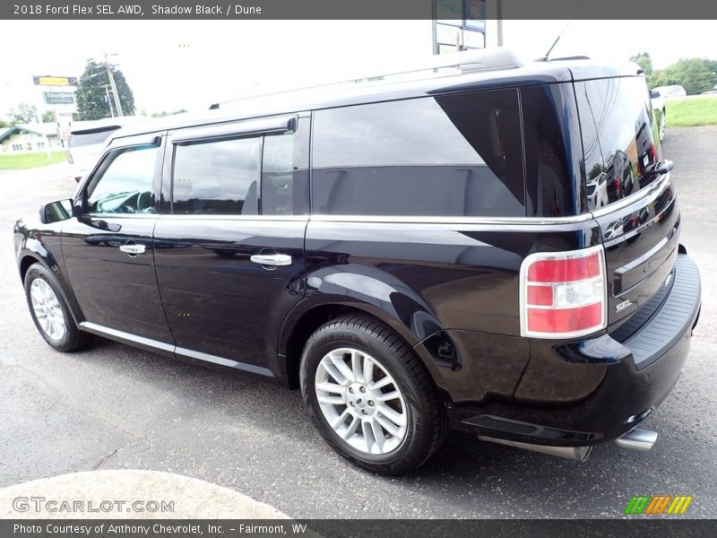 Shadow Black / Dune 2018 Ford Flex SEL AWD