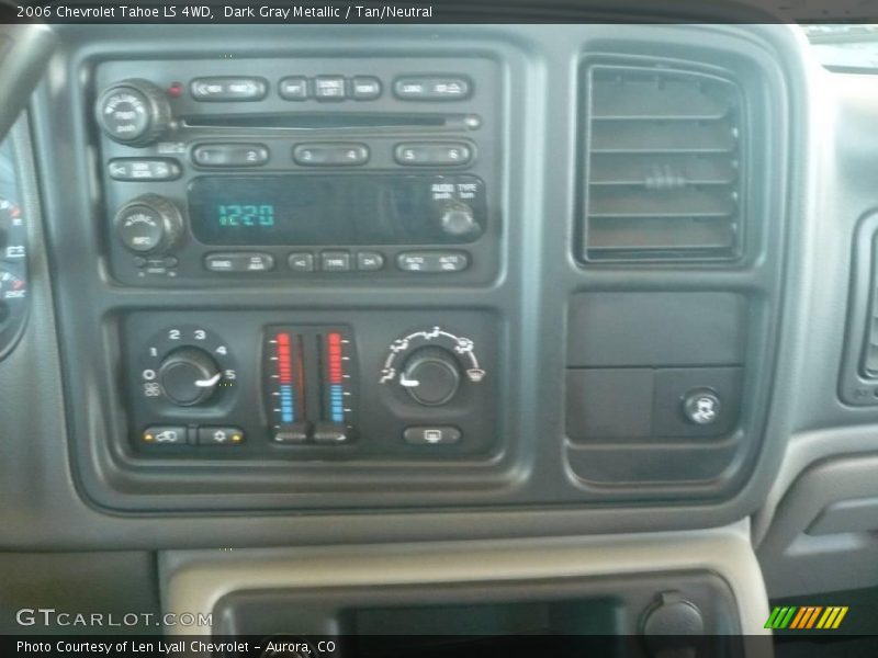 Dark Gray Metallic / Tan/Neutral 2006 Chevrolet Tahoe LS 4WD