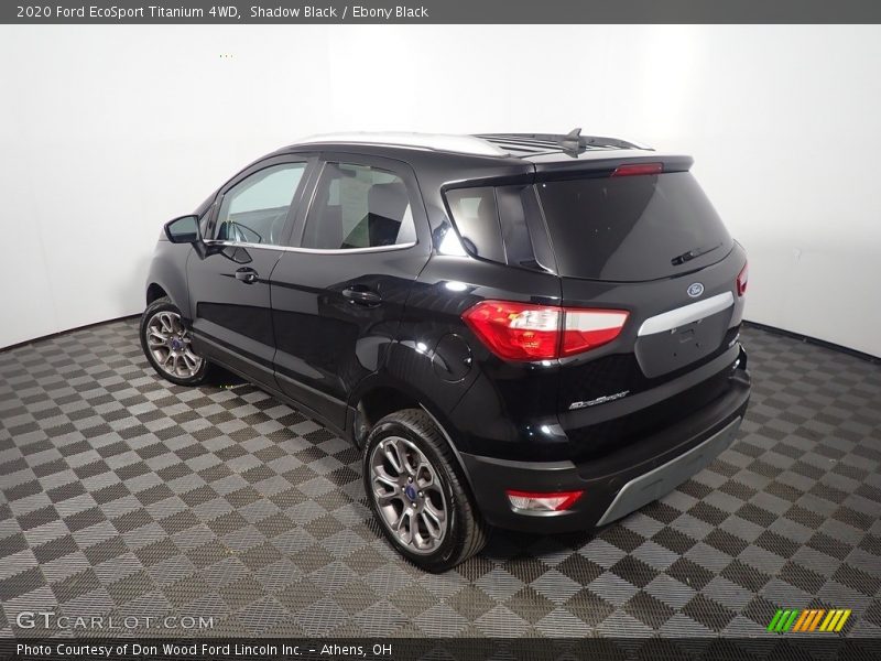 Shadow Black / Ebony Black 2020 Ford EcoSport Titanium 4WD