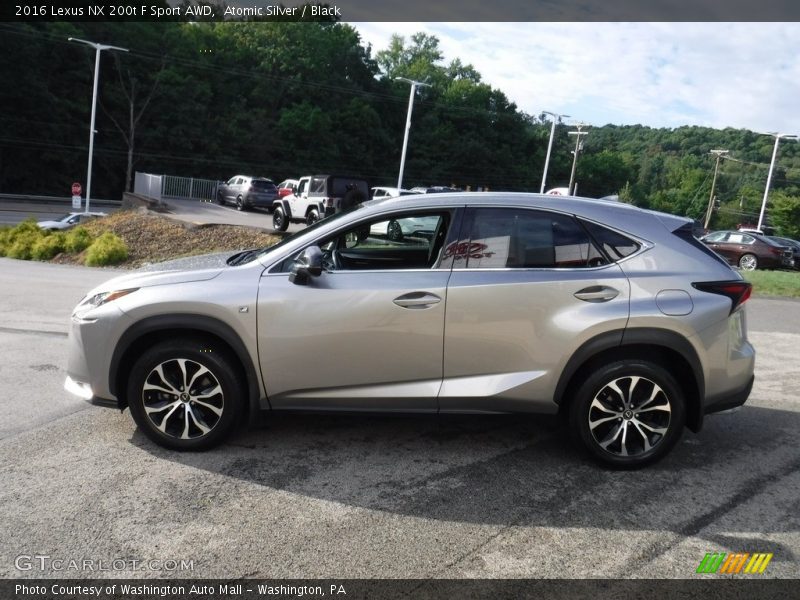 Atomic Silver / Black 2016 Lexus NX 200t F Sport AWD
