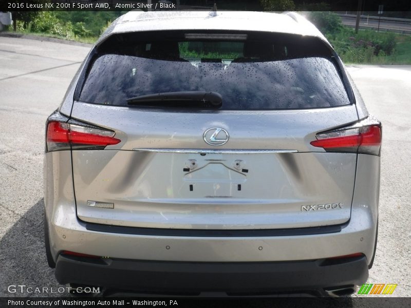 Atomic Silver / Black 2016 Lexus NX 200t F Sport AWD