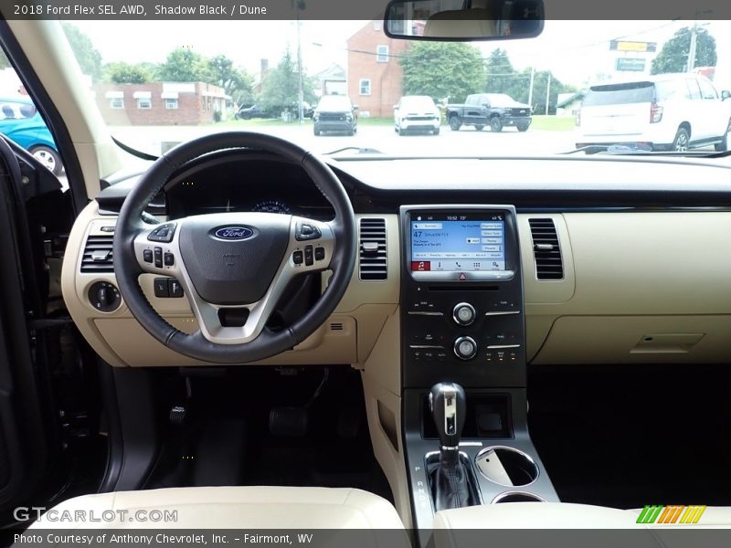 Dashboard of 2018 Flex SEL AWD
