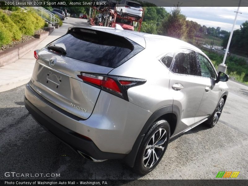Atomic Silver / Black 2016 Lexus NX 200t F Sport AWD