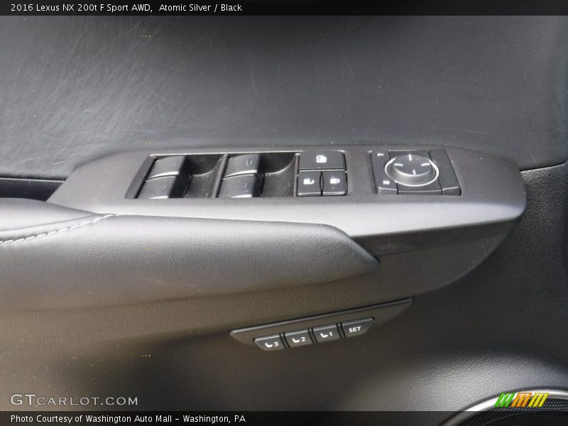 Atomic Silver / Black 2016 Lexus NX 200t F Sport AWD