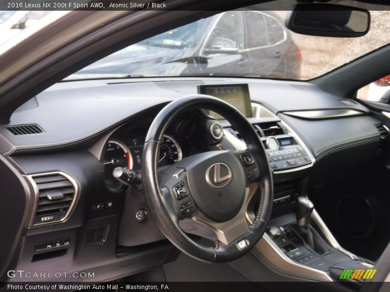 Atomic Silver / Black 2016 Lexus NX 200t F Sport AWD