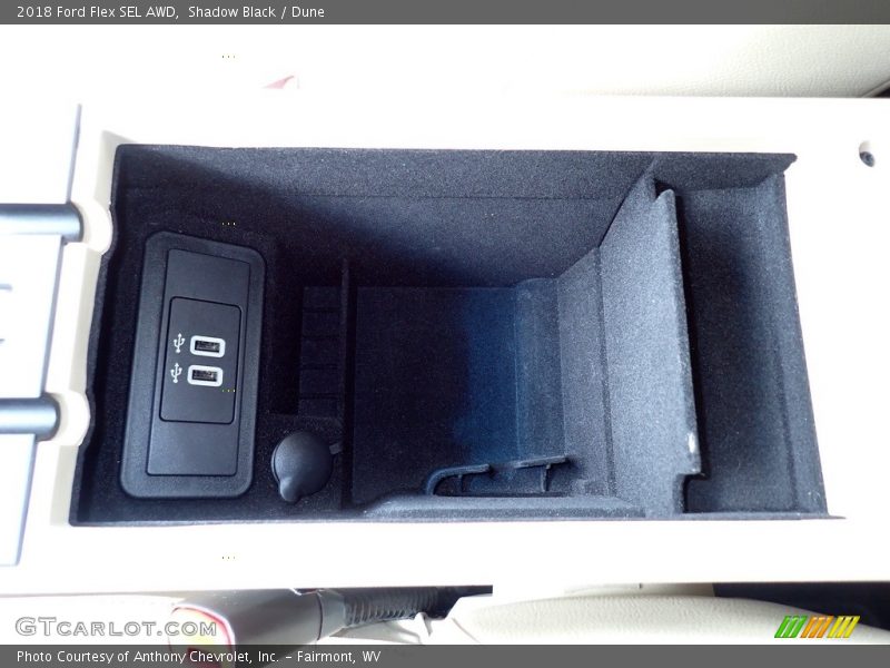 Shadow Black / Dune 2018 Ford Flex SEL AWD