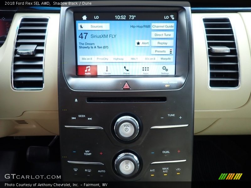 Controls of 2018 Flex SEL AWD