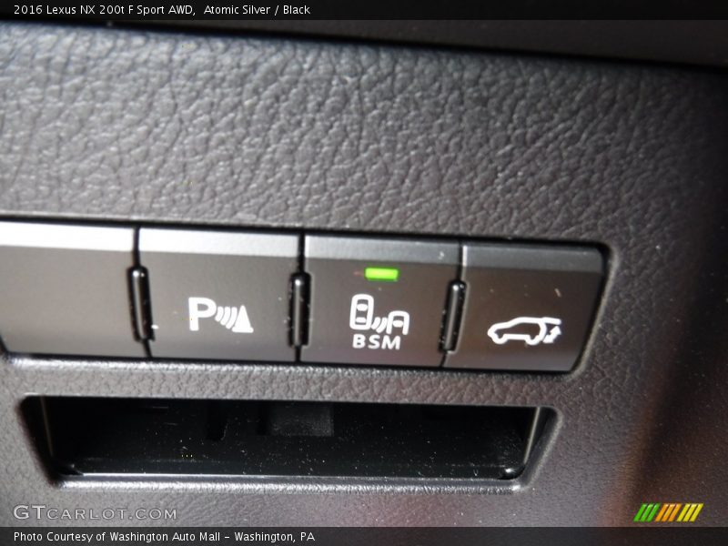 Atomic Silver / Black 2016 Lexus NX 200t F Sport AWD