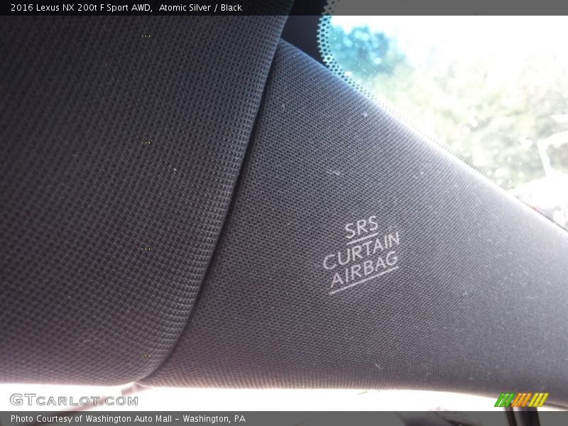 Atomic Silver / Black 2016 Lexus NX 200t F Sport AWD