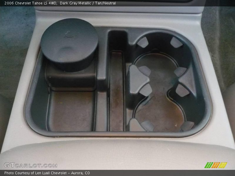 Dark Gray Metallic / Tan/Neutral 2006 Chevrolet Tahoe LS 4WD