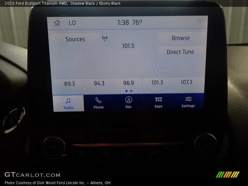 Shadow Black / Ebony Black 2020 Ford EcoSport Titanium 4WD