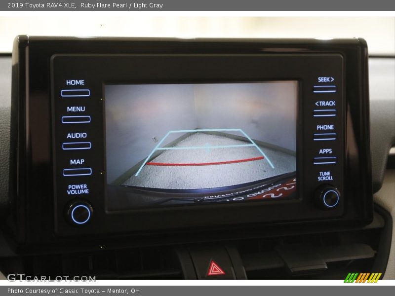 Ruby Flare Pearl / Light Gray 2019 Toyota RAV4 XLE