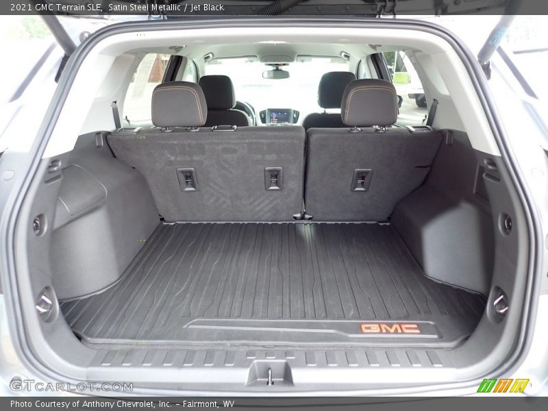 Satin Steel Metallic / Jet Black 2021 GMC Terrain SLE