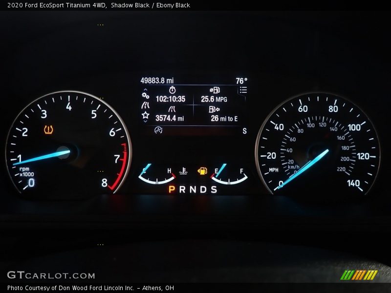 Shadow Black / Ebony Black 2020 Ford EcoSport Titanium 4WD