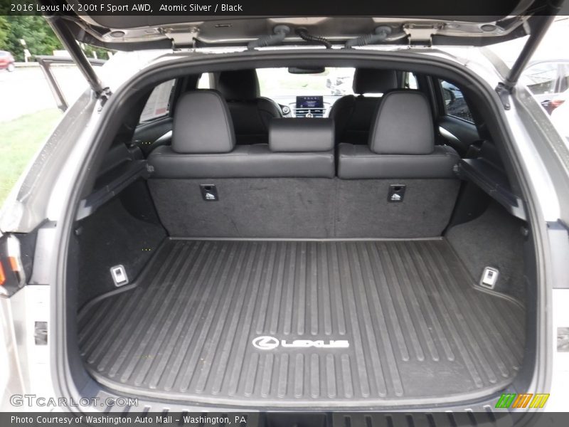 Atomic Silver / Black 2016 Lexus NX 200t F Sport AWD