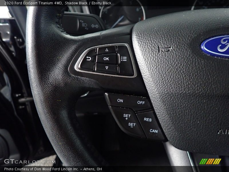 Shadow Black / Ebony Black 2020 Ford EcoSport Titanium 4WD