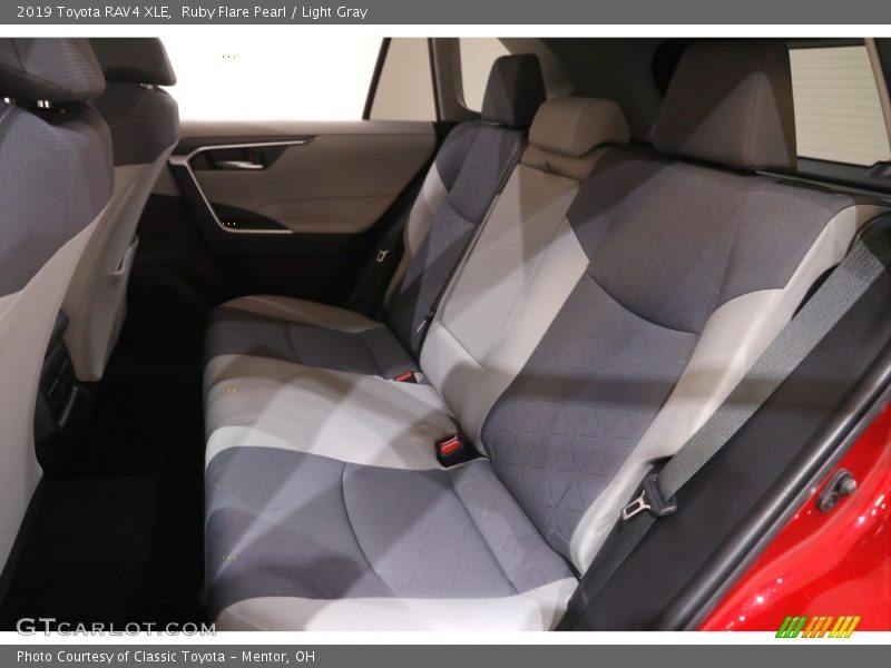 Ruby Flare Pearl / Light Gray 2019 Toyota RAV4 XLE