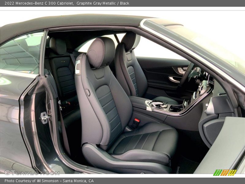 Front Seat of 2022 C 300 Cabriolet