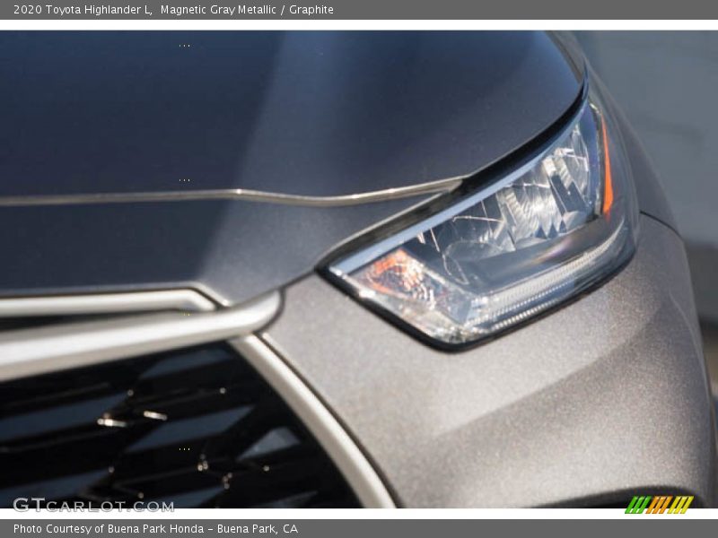 Magnetic Gray Metallic / Graphite 2020 Toyota Highlander L
