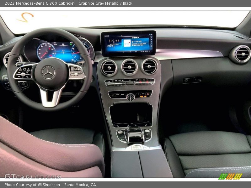 Dashboard of 2022 C 300 Cabriolet