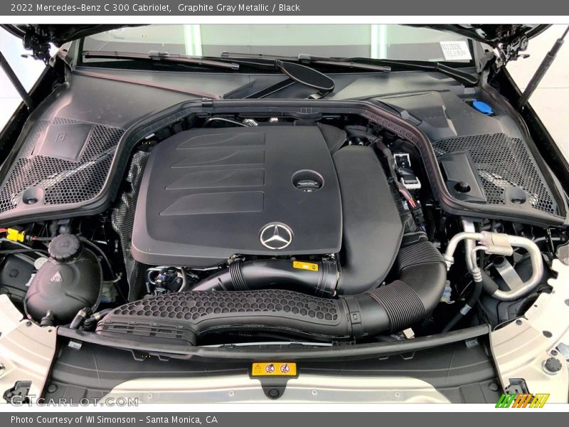  2022 C 300 Cabriolet Engine - 2.0 Liter Turbocharged DOHC 16-Valve VVT 4 Cylinder