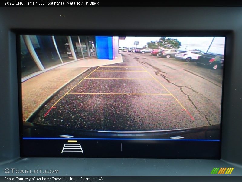 Satin Steel Metallic / Jet Black 2021 GMC Terrain SLE