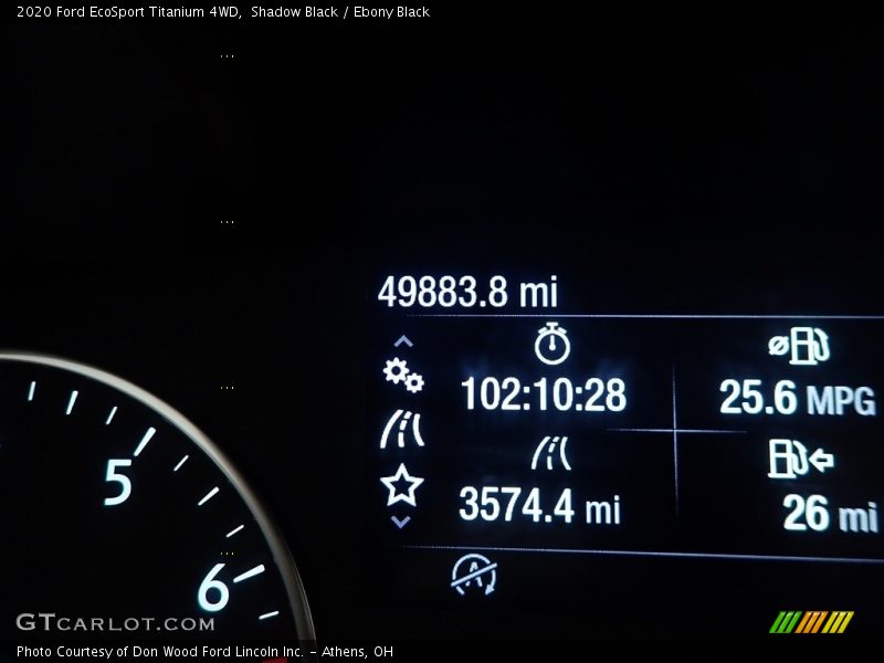 Shadow Black / Ebony Black 2020 Ford EcoSport Titanium 4WD