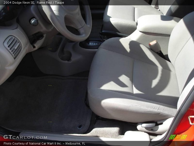 Flame Red / Taupe 2004 Dodge Neon SE