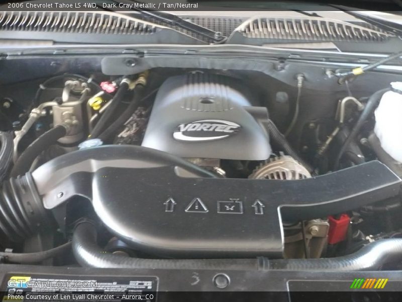 Dark Gray Metallic / Tan/Neutral 2006 Chevrolet Tahoe LS 4WD
