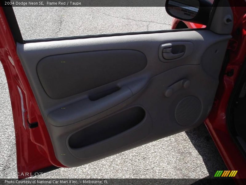 Flame Red / Taupe 2004 Dodge Neon SE