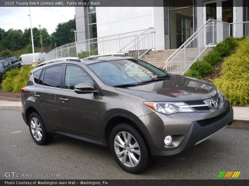 Pyrite Mica / Black 2015 Toyota RAV4 Limited AWD