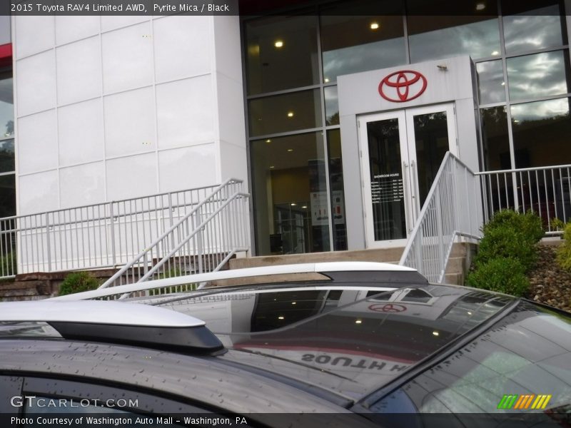 Pyrite Mica / Black 2015 Toyota RAV4 Limited AWD