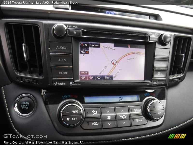 Pyrite Mica / Black 2015 Toyota RAV4 Limited AWD