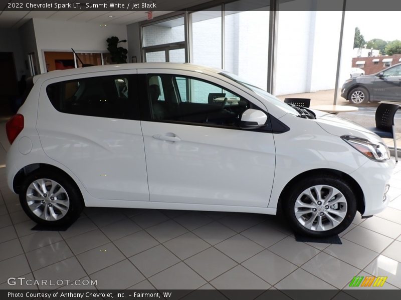 Summit White / Jet Black 2022 Chevrolet Spark LT
