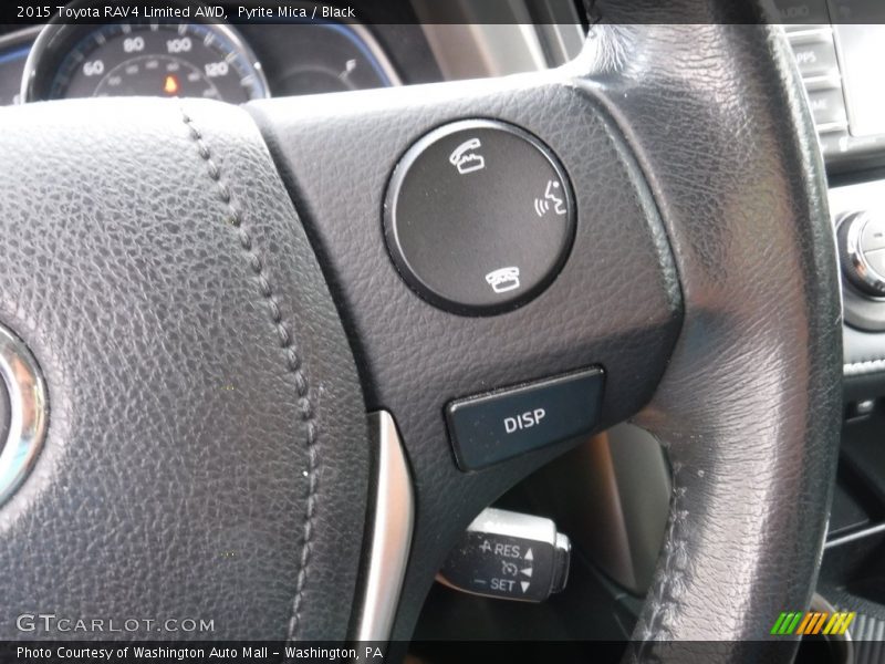 Pyrite Mica / Black 2015 Toyota RAV4 Limited AWD
