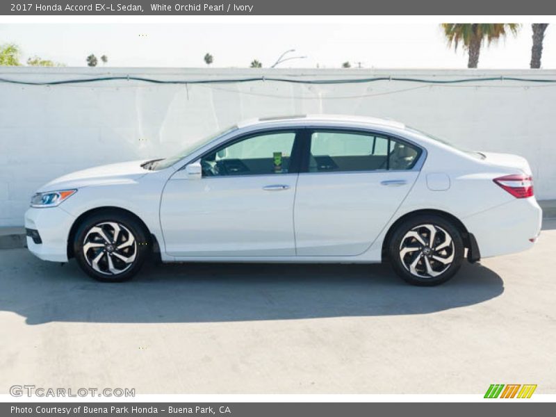 White Orchid Pearl / Ivory 2017 Honda Accord EX-L Sedan