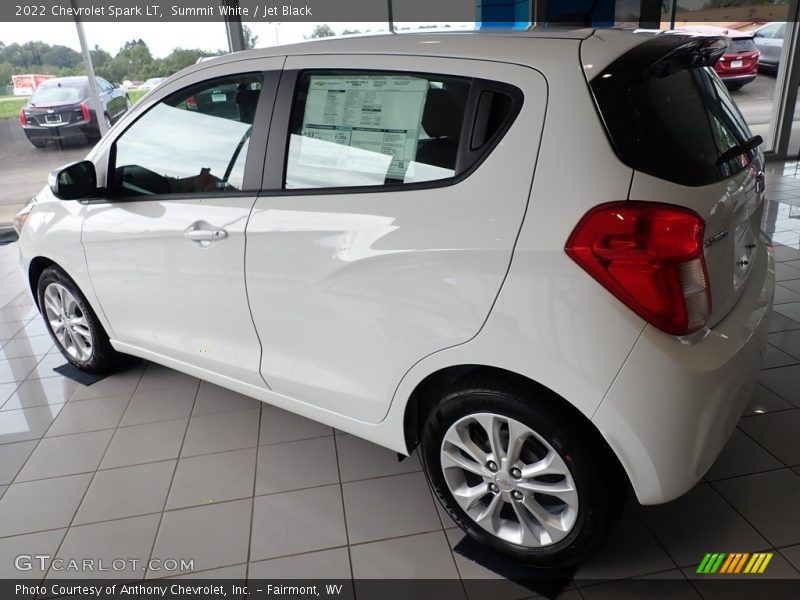 Summit White / Jet Black 2022 Chevrolet Spark LT