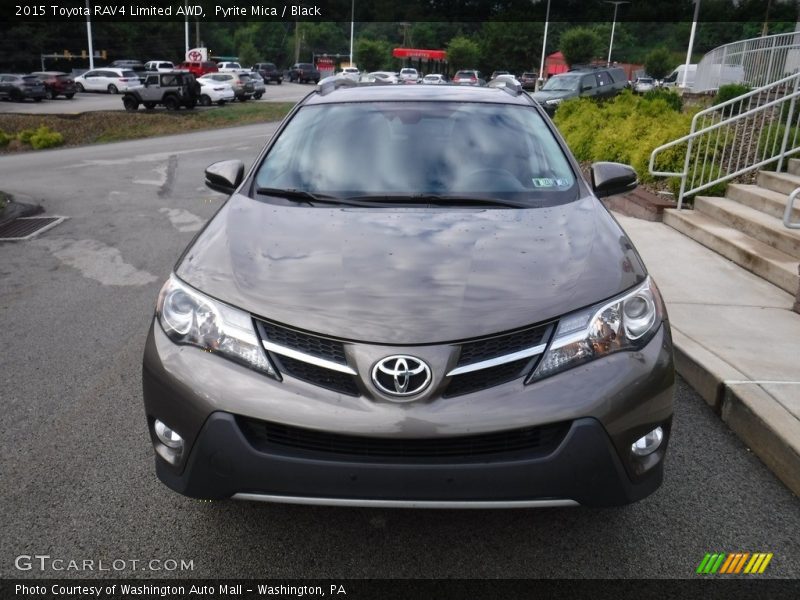 Pyrite Mica / Black 2015 Toyota RAV4 Limited AWD