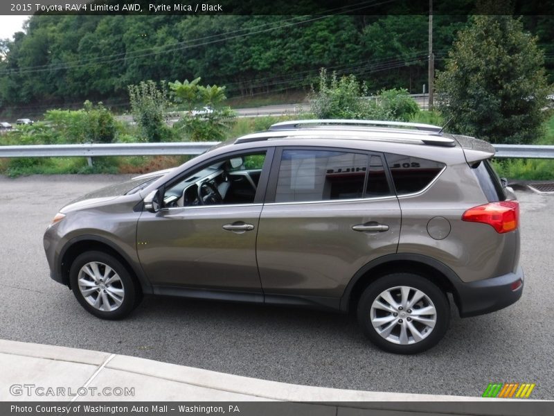 Pyrite Mica / Black 2015 Toyota RAV4 Limited AWD