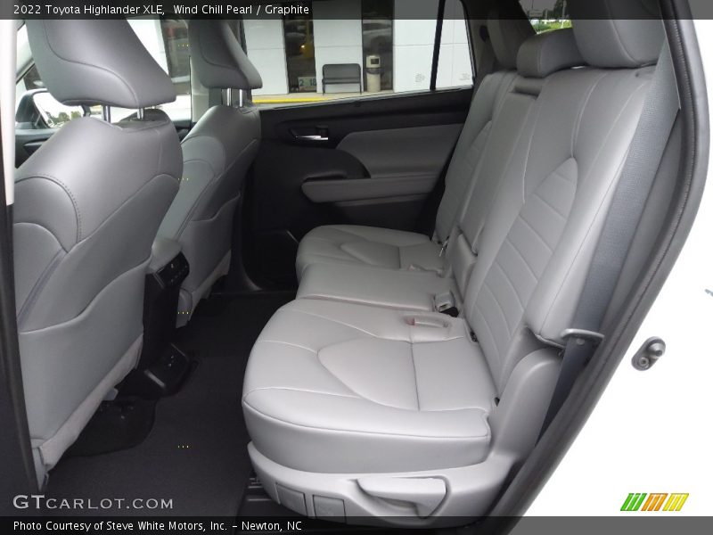 Rear Seat of 2022 Highlander XLE