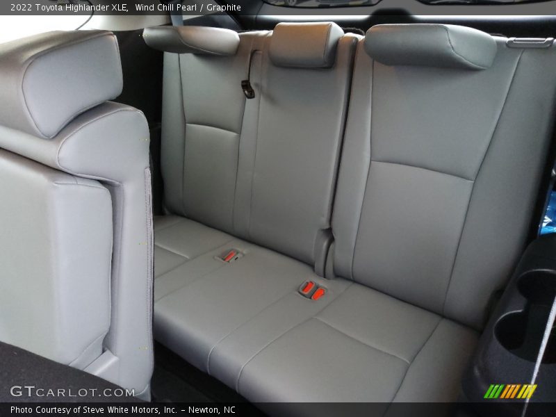 Rear Seat of 2022 Highlander XLE