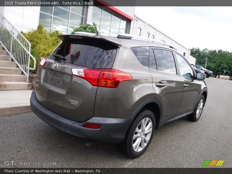 Pyrite Mica / Black 2015 Toyota RAV4 Limited AWD
