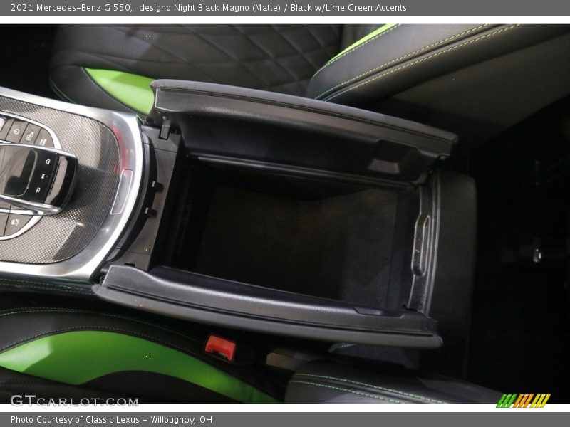 designo Night Black Magno (Matte) / Black w/Lime Green Accents 2021 Mercedes-Benz G 550