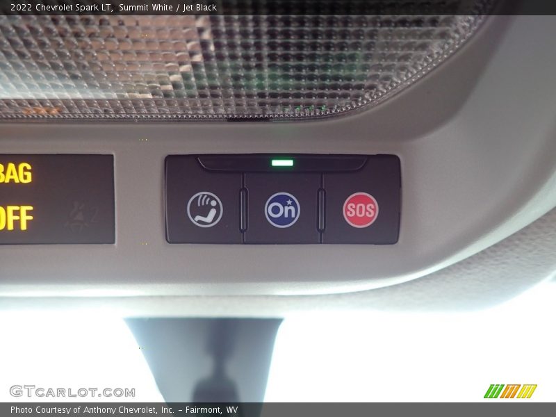 Summit White / Jet Black 2022 Chevrolet Spark LT