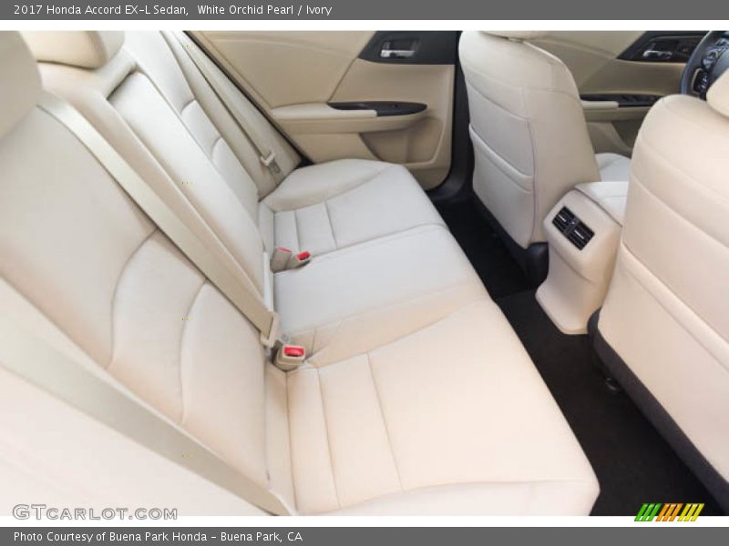 White Orchid Pearl / Ivory 2017 Honda Accord EX-L Sedan