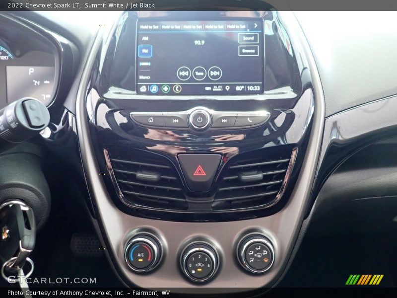 Summit White / Jet Black 2022 Chevrolet Spark LT