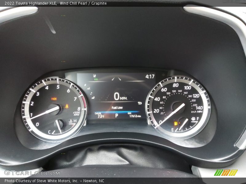  2022 Highlander XLE XLE Gauges