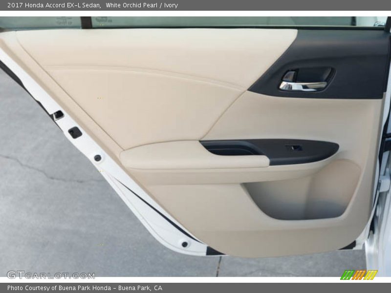White Orchid Pearl / Ivory 2017 Honda Accord EX-L Sedan