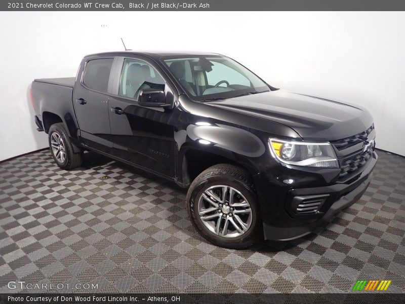 Black / Jet Black/­Dark Ash 2021 Chevrolet Colorado WT Crew Cab
