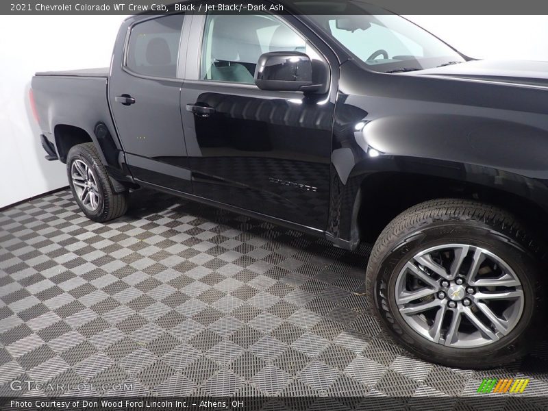 Black / Jet Black/­Dark Ash 2021 Chevrolet Colorado WT Crew Cab